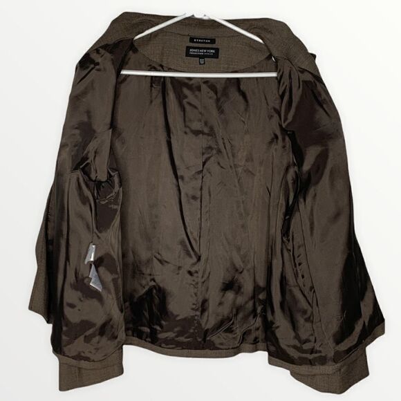 JONES NY Cropped Swing Coat - Picture 3 of 9